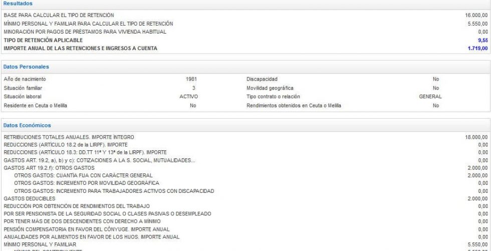 18000 Brutos A Netos 14 Pagas