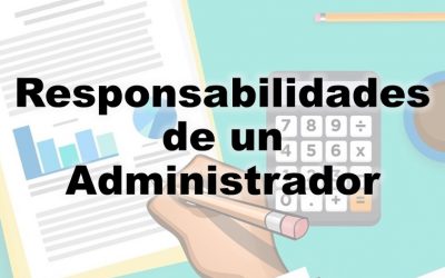 Responsabilidades de un administrador